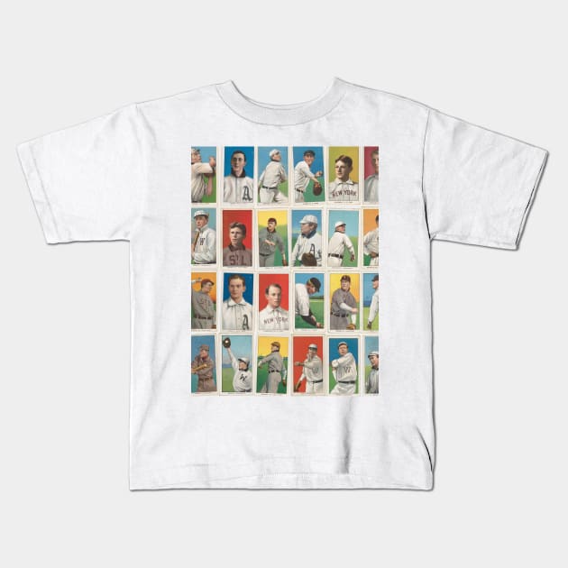 Baseball Kids T-Shirt by Artimaeus